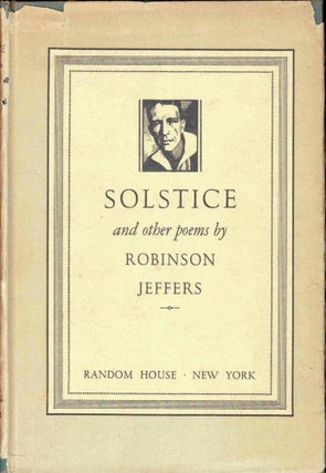 Item #45150 Solstice and Other Poems. Jeffers Robinson