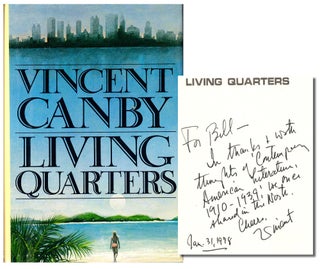 Item #45493 Living Quarters. Vincent Canby