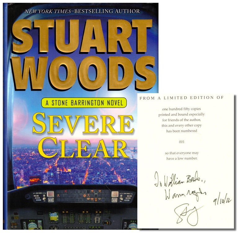 Item #45654 Severe Clear. Stuart Woods.