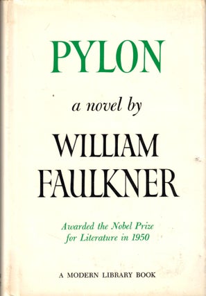 Item #45940 Pylon. William Faulkner