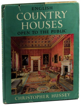 Item #46589 English Country Houses Open to the Public. Christopher Hussey