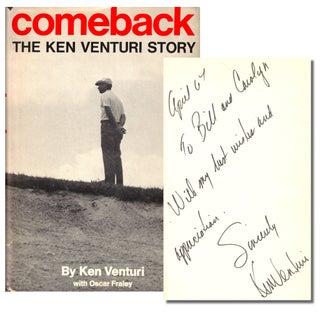 Item #46811 Comeback: The Ken Venturi Story. Ken Venturi