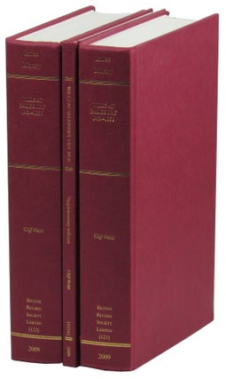 Item #46921 Wills At Salisbury 1464-1858 Volumes One and Two With Supplementary Indexes [Three...