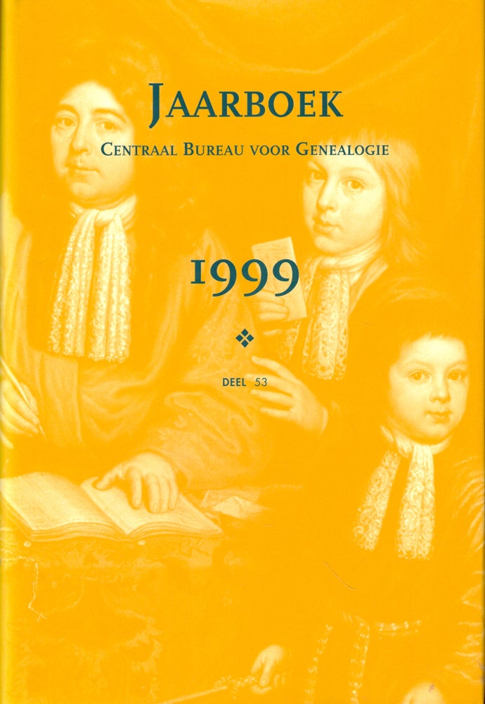 Item #46986 Jaarboek Van Het Centraal Bureau Voor Genealogie 1999.