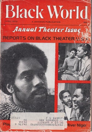 Item #47080 Black World, Vol. XXII, no. 6, April 1973. John H. Johnson