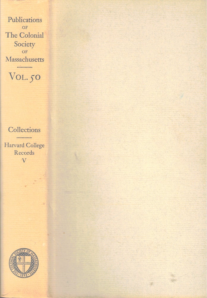 Item #47131 Documents From Harvard University Archives 1638-1750. Robert W. Lovett.