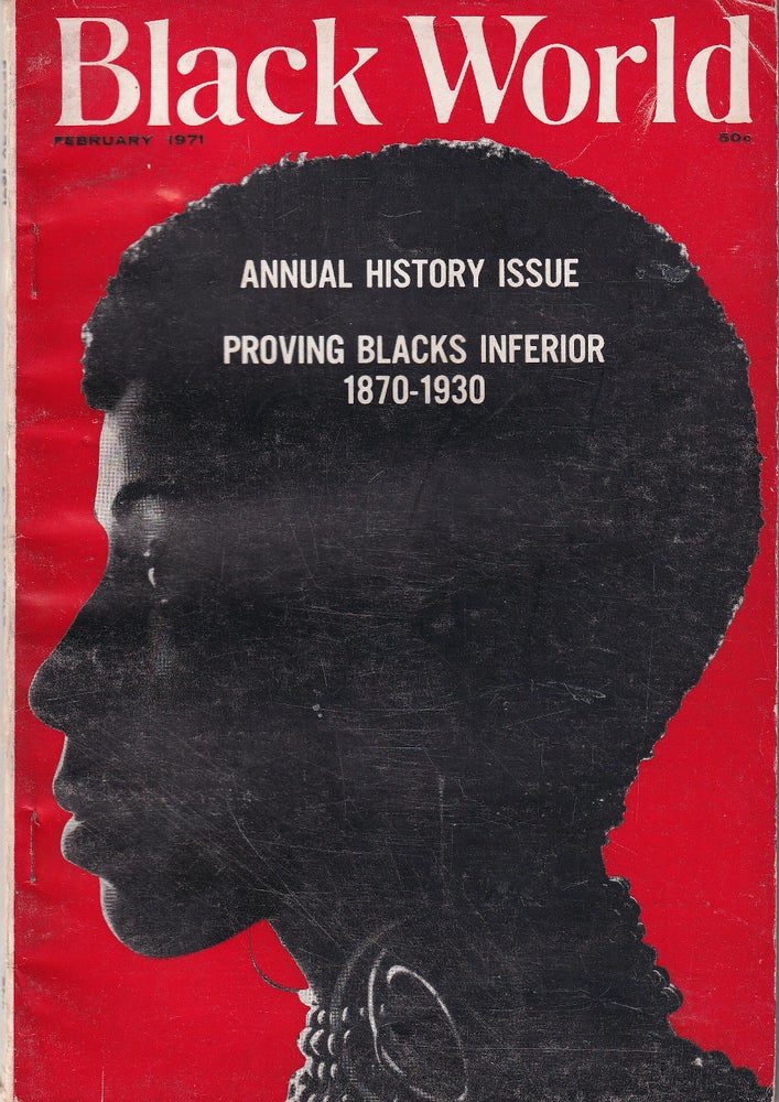Item #47396 Black World, Vol. XX, no. 4, February 1971. John H. Johnson.