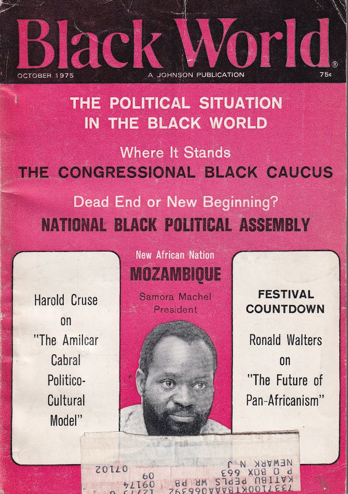 Item #47404 Black World, Vol. XXIV, no. 12, October 1975. John H. Johnson.