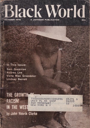Item #47620 Black World, Vol. XIX, no. 12, October 1970. John H. Johnson