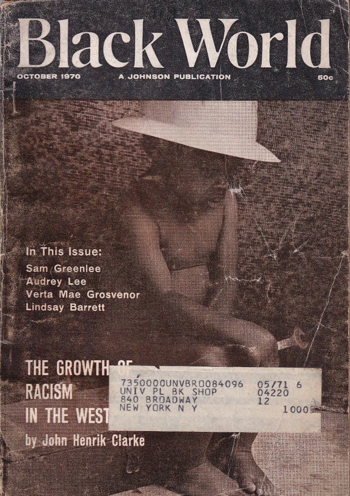 Item #47620 Black World, Vol. XIX, no. 12, October 1970. John H. Johnson.