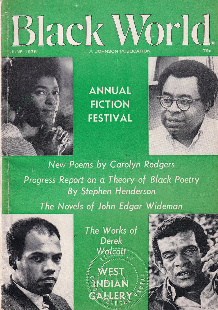 Item #47625 Black World, Vol. XXIV, no. 8, June 1975. John H. Johnson.