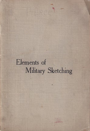 Item #48064 Elements of Military Sketching. 1st. Lt. John B. Barnes