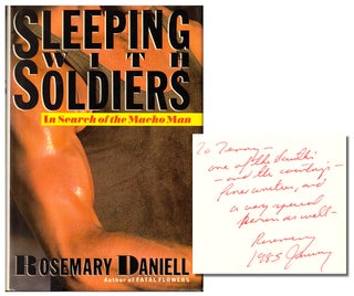Item #48078 Sleeping With Soldiers: In Search of the Macho Man. Rosemary Daniell