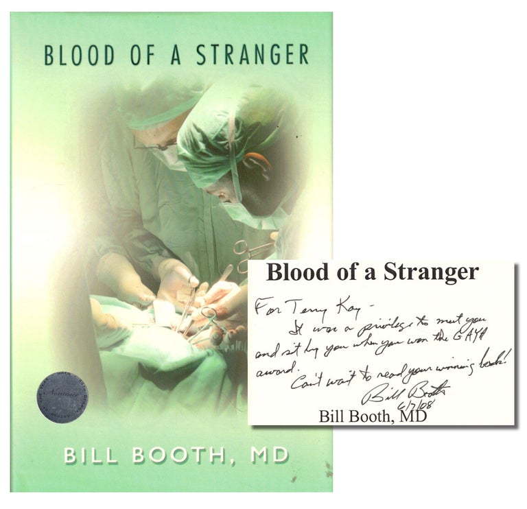 Item #48084 Blood of a Stranger. Bill Booth.