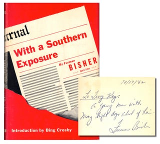 Item #48144 With A Southern Exposure. Furman Bisher