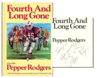 Item #48190 Fourth and Long Gone. Pepper Rodgers