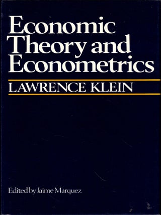 Item #48401 Economic Theory and Econometrics. Lawrence Klein