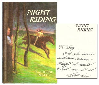 Item #48421 Night Riding. Katherine Martin