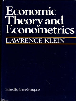 Item #48842 Economic Theory and Econometrics. Lawrence Klein
