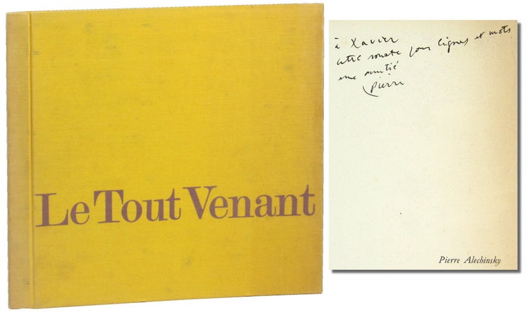 Item #49143 Le Tout Venant [Inscribed by Alechinsky]. Pierre Alechinsky.