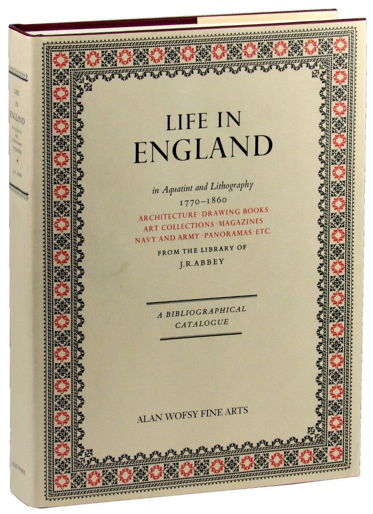 Item #49172 Life in England in Aquatint and Lithography, 1770-1860. John Roland Abbey.