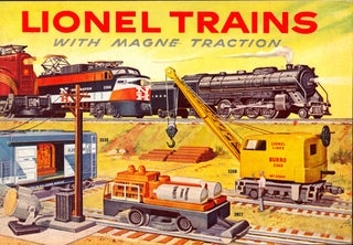 Item #49842 Lionel Electric Trains 1956 Catalog. Lionel Corporation