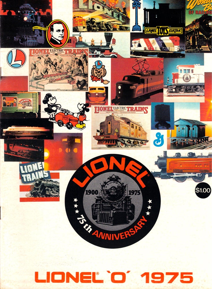 Item #49857 Lionel Electric Trains 'O' 1975 Catalog. Lionel Corporation.
