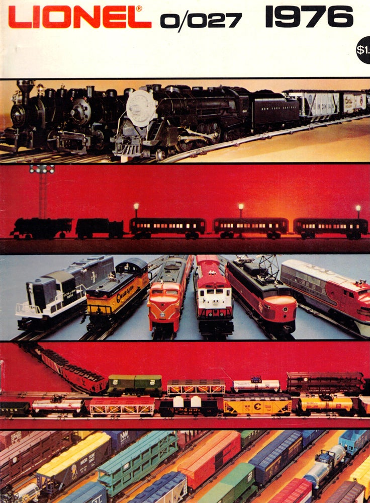 Item #49858 Lionel Electric Trains O/O27 1976 Catalog. Lionel Corporation.