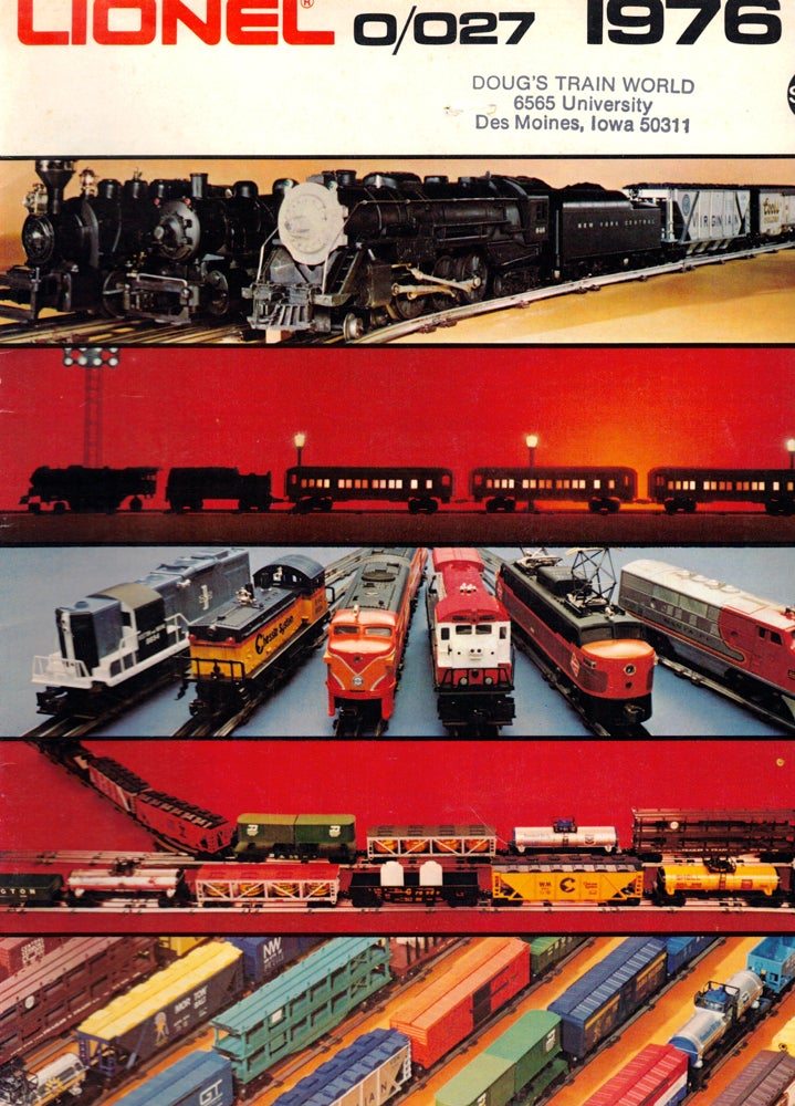 Item #49859 Lionel Electric Trains O/O27 1976 Catalog. Lionel Corporation.