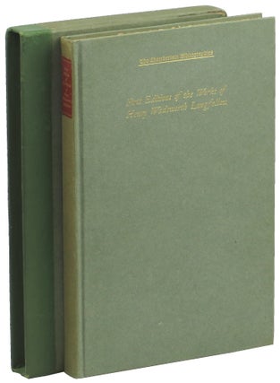 Item #50181 A Bibliography of the First Editions in Book Form of the Writings of Henry Wadsworth...