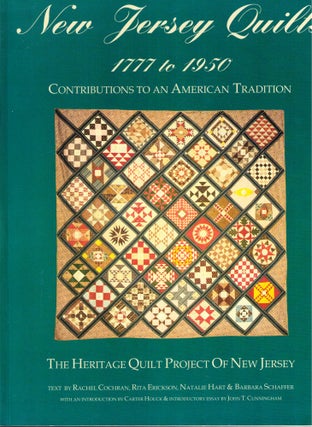Item #50533 New Jersey Quilts 1777 to 1950: Contributions to an American Tradition. Rachel Cochran