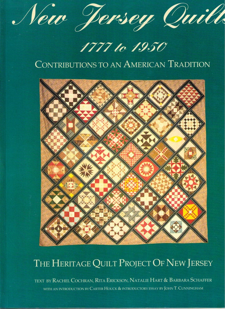 Item #50533 New Jersey Quilts 1777 to 1950: Contributions to an American Tradition. Rachel Cochran.