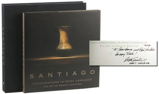 Item #50662 Conversations in Paint Language: The Art of Roseta Santiago. Bob Saar