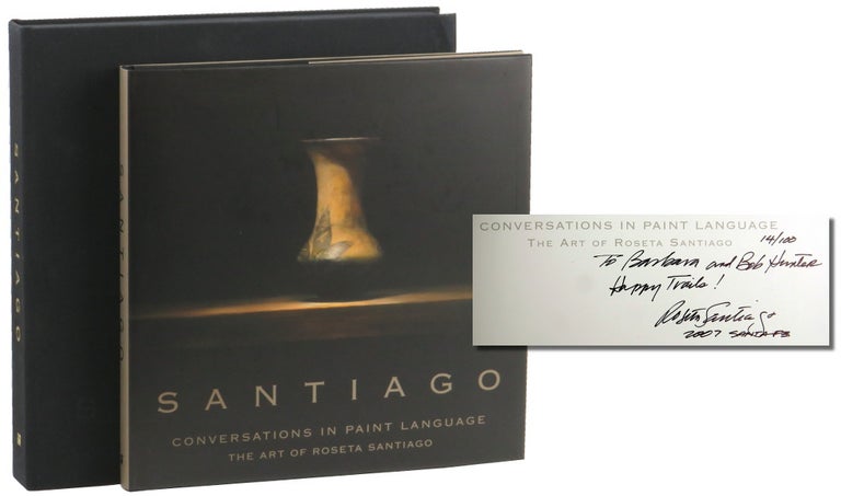 Item #50662 Conversations in Paint Language: The Art of Roseta Santiago. Bob Saar.