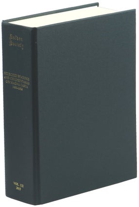Item #51075 Selected Readings and Commentaries on Magna Carta 1400-1604. John Baker