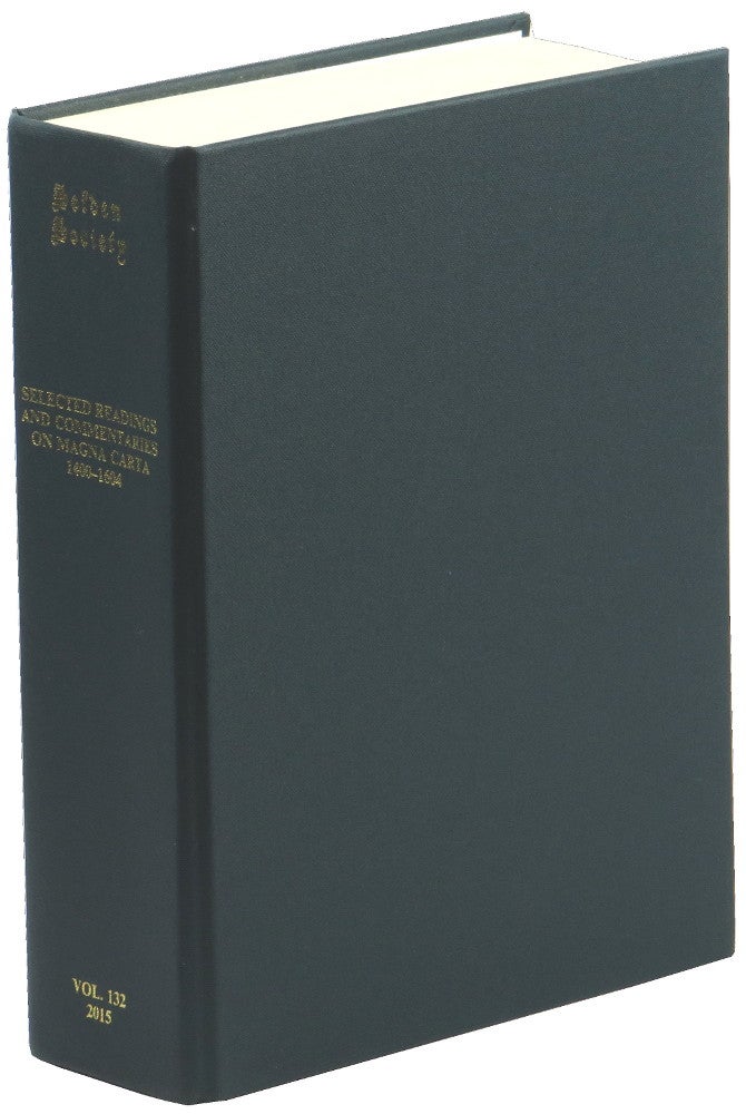 Item #51075 Selected Readings and Commentaries on Magna Carta 1400-1604. John Baker.