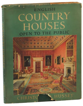 Item #51564 English Country Houses Open to the Public. Christopher Hussey