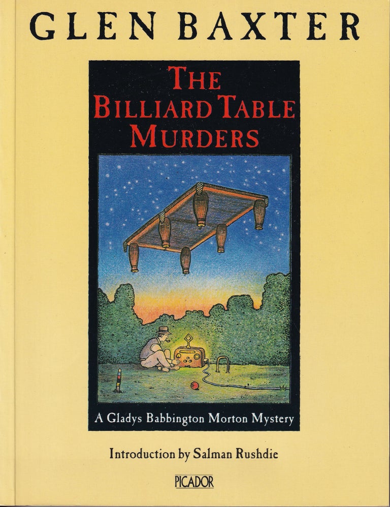 Item #51810 Billiard Table Murders. Glen Baxter.