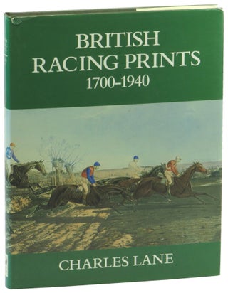 Item #51835 British Racing Prints 1700-1940. Charles Lane