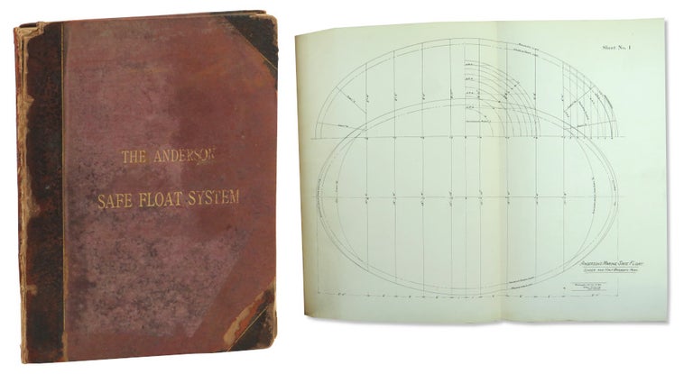Item #51982 The Anderson Ellipsoid or safe Float System For Carrying the Foreign Mails, Exports and Imports of Money. Josiah B. Anderson.