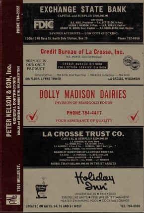 Item #52515 Wright's La Crosse (La Crosse County, Wis.) City Directory 1971. Wright Directory Co