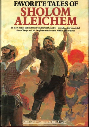 Item #52608 Favorite Tales of Sholom Aleichem. Sholom Aleichem