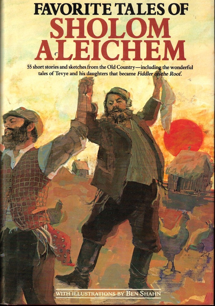 Item #52608 Favorite Tales of Sholom Aleichem. Sholom Aleichem.