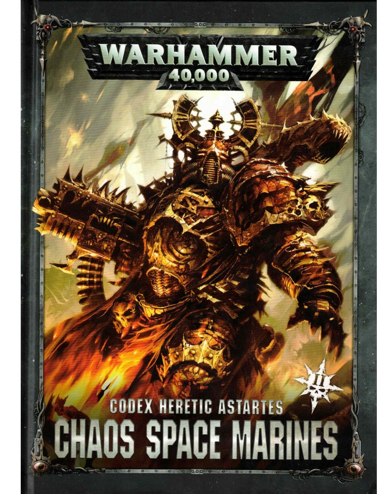 Item #52897 Warhammer 40,000: Codex: Heretic Astartes - Chaos Space Marines 2. Games Workshop.