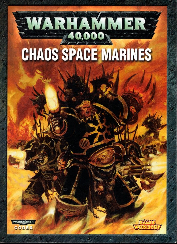 Item #52936 Warhammer 40,000 Chaos Space Marines. Gav Thorpe, Alessio Cavatore.