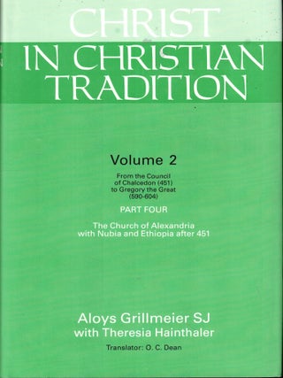 Item #53329 Christ in the Christian Tradition Volume Two, From the Council of Chalcedon (451) to...