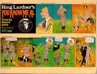 Item #54309 Ring Lardner's You Know Me Al: The Comic Strip Adventures of Jack Keefe. Ring Wilmer...