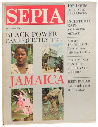 Item #54352 Sepia Magazine July, 1970. Adelle Jackson