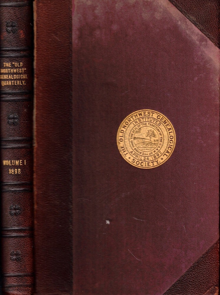 Item #54488 The "Old Northwest" Genealogical Quarterly 1898 Volume One, Numbers One Through Four. Lucius Carroll Herrick.