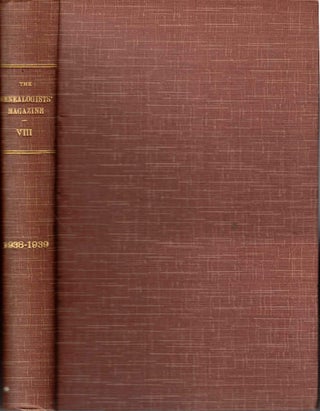 Item #54957 The Genealogists' Magazine Vol. VIII. Society of Genealogists